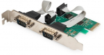 DIGITUS PCIexpress card 2x serial