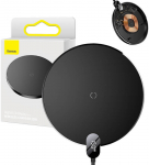 Inductive wireless charger Baseus Digital LED  15W (black)