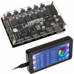 Lamptron RF625 Fan and ARGB Controller, Black