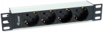 Equip Steckdosenleiste 10"1HE4fach Schuko.CEE 1,5m.Kabl.si