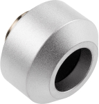 Optimus Nickel-Plated 12mm Hard Tube Fitting - Silver