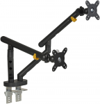 BakkerElkhuizen Monitorarm BE Flexible Dual schwarz retail
