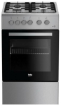 BEKO Gas Cooker FSG52020FX, 50 cm, Stainless Steel