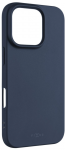 Fixed Story rubberized blue back cover for iPhone 16 Pro