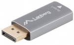 Lanberg Displayport(M)-HDMI(F)8K adapter, silver