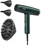 BaByliss Air Power Pro hair dryer 1700 W Gold, Green