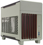 Thermaltake TR100 WS case, light green, Wood & Steel