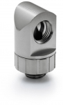 BitsPower Artemis 90&deg; rotary fitting - platinum gray