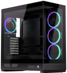 Fishtank 6000 Corona  (schwarz, Tempered Glass x 2)