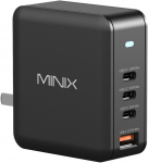 Minix P165 GaN Wall Charger with 3x USB-C and 1x USB-A Ports