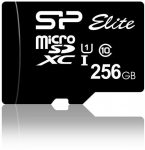 Silicon Power memory card microSDXC 256GB Elite UHS-I Class 10 + adapter