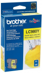 Brother LC-980Y Yellow Ink Cartridge 260 Pages