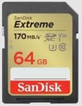 SanDisk Extreme 64GB SD UHS-I Card