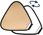 Manfrotto reflector Tri Grip 75cm, golden/white (LA-3641)