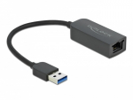 Delock adapter USB Type-A plug to 2.5 Gigabit LAN compact