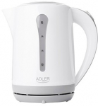 Adler AD 1244 electric kettle 2.5 L 2200 W White