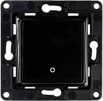Shelly Wall Switch 1 Button Black