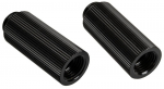 Bitspower Touchaqua Adapter gerade G1/4 Zoll AG auf G1/4 Zoll IG - 2er Pack, 40mm, schwarz
