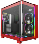 Montech KING 95 PRO Midi-Tower, Tempered Glass, ARGB - Red