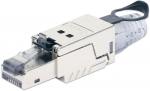 INTELLINET CAT6a 10G RJ45-Feldstecker STP m. Lasche