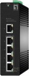 LevelOne Switch 5x GE IGS-2105P 4xPoE Outputs schwarz