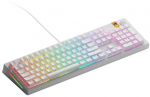 Glorious GMMK 3 HE 100% Custom Gaming Keyboard - Pre-Built, ANSI (US), Fox HE Switches, White