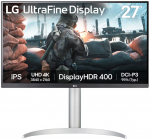 LG 27UP650K-W 27'' UHD 4K IPS monitor with VESA DisplayHDR 400
