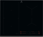 Electrolux EIS62453 Black Built-in 60 cm Zone induction hob 4 zone(s)
