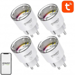 Gosund EP2 WiFi smart socket, 4 pieces (four-pack) 10A Tuya