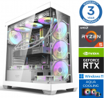 INTOP AQUA Ryzen 5 9600X 32GB DDR5 1TB SSD M.2 NVME+2TB RTX5070Ti 16GB WIN11