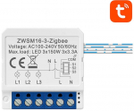 Smart Switch Module ZigBee Avatto ZWSM16-W3 TUYA