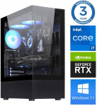 INTOP i7-12700F 32GB 1TB SSD M.2 NVME+2TB RTX5060Ti 8GB WIN11