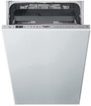 Whirlpool WSIO 3T223 PCE X Fully built-in 10 place settings