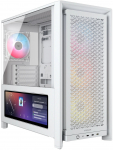 Corsair FRAME 4000D LCD RS ATX Mid-Tower PC Case ARGB TG White