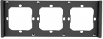 Frame for switch M5 80 triple 3-fold SONOFF M5-3C-80-F (graphite/black)