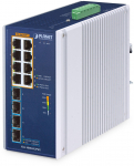 PLANET Industrial 8-Port PoE Switch IGS-1000-8UP4X