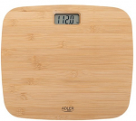 Adler | Bathroom Bamboo Scale | AD 8173 | Maximum weight (capacity) 150 kg | Accuracy 100 g