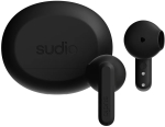 Sudio A3 Bluetooth In-ear Earbuds with Microphone, Black