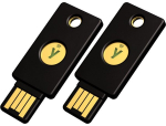 YubiKey 5 NFC (black/gold, 2-pack)