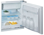 Whirlpool WBUF011 Built-in combi-fridge 126 L E Grey