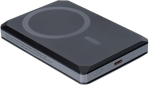 Veger GeoWallet Tracker X5 5000mAh 20W PD QC3.0 MFi MagSafe USB-C Black