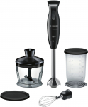 Bosch | CleverMixx MSM2650B | Blender | Hand Blender | 600 W | Number of speeds 12 | Chopper | Black