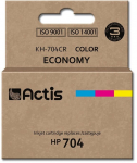 Actis KH-704CR ink (replacement for HP 704 CN693AE; Standard; 9 ml; color)
