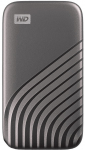 WD My Passport 500GB Space Gray Portable SSD with NVMe