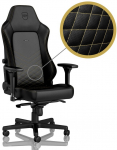 Noblechairs HERO Black/Gold Premium Gaming Chair with PU Leather