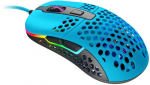 CHERRY XTRFY M42 Maus RGB Wired 1.80m blau