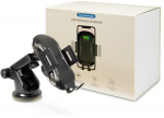 Inter-Tech Kfz-Schnellladeger&auml;t MTH-100-10W Qi Wireless,schw