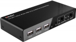 LINDY 2 Port KVM Switch HDMI 4K60, USB 2.0 Audio