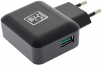 2GO Ladeger&auml;t 18W Quick-Charge 3.0 1x USB-A schwarz