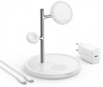 Anker MagGo 3-in-1 Stand 15W Qi2 white